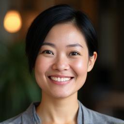 Professional headshot of Chef Anna Lim, a smiling woman with short dark hair.